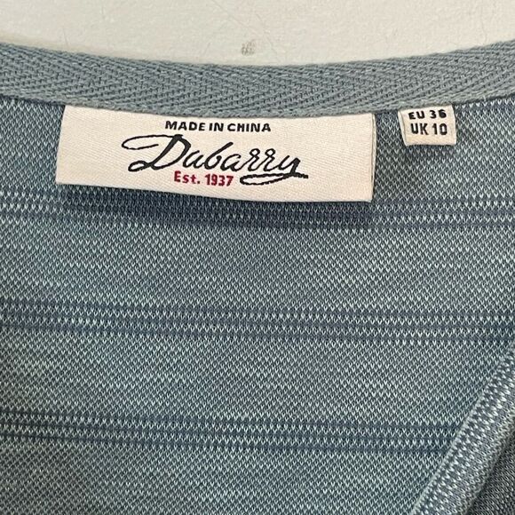 Dubarry Dress Ennis Cowl Neck 3/4 Sleeve Sage Green Size 36 - Picture 7 of 7